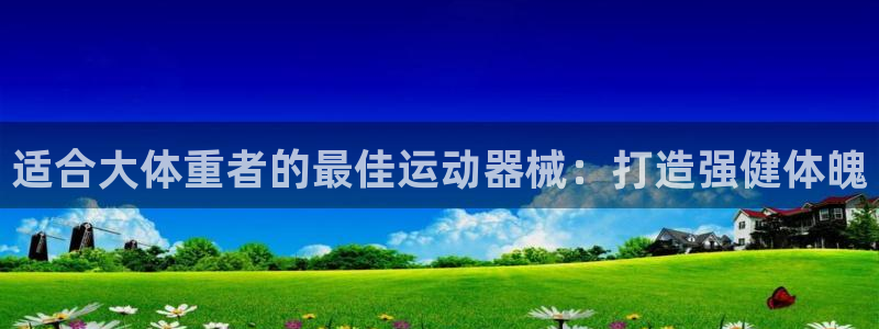 尊龙d88现金可来就送38：适合大体重者的最佳运动器